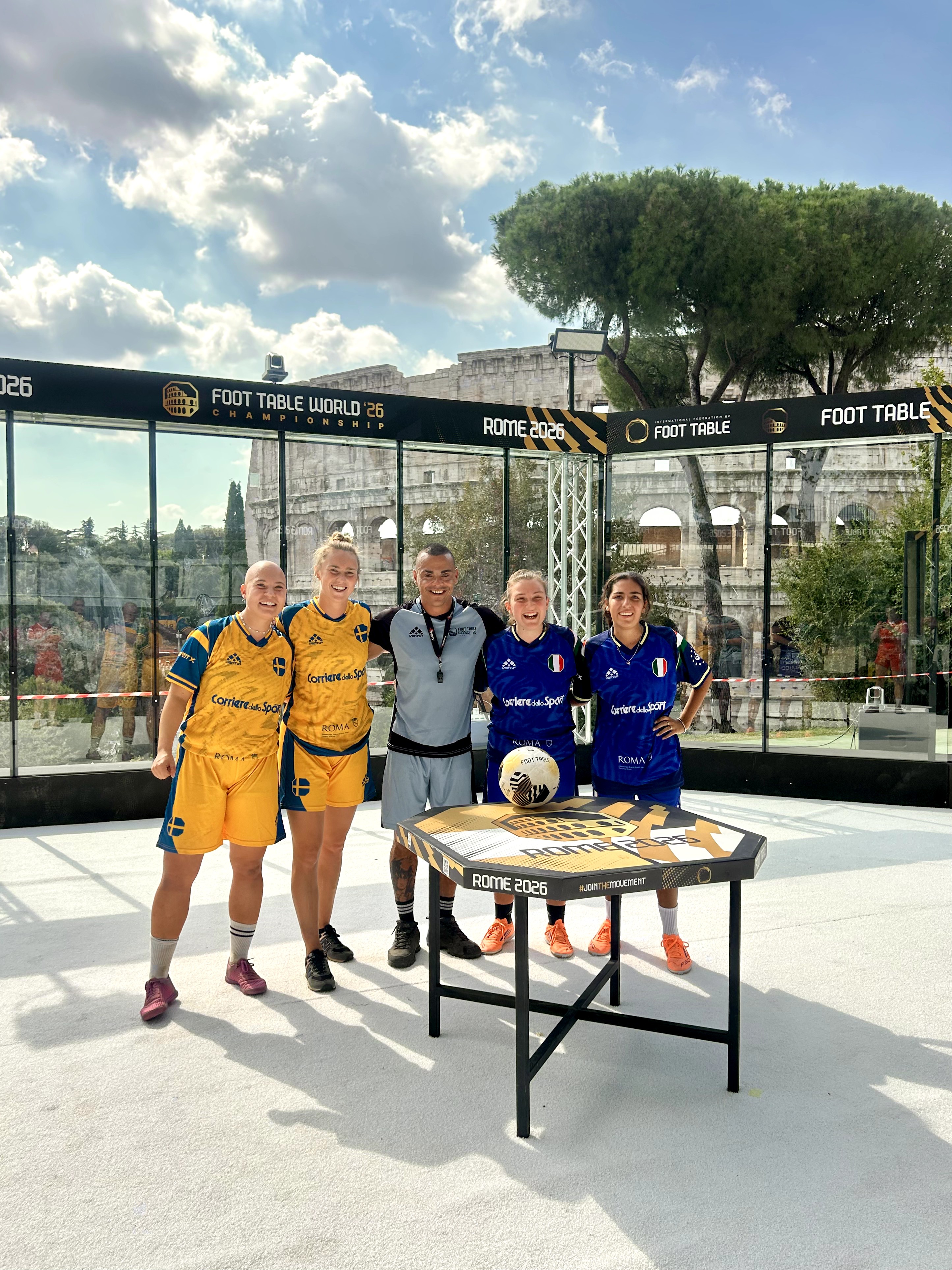 VM utanför Colosseum